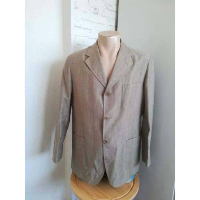 Maison de Famille Paris donkerbeige heren blazer, L/52/54