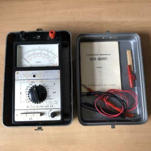 Multimeter, vintage, oud, Russisch