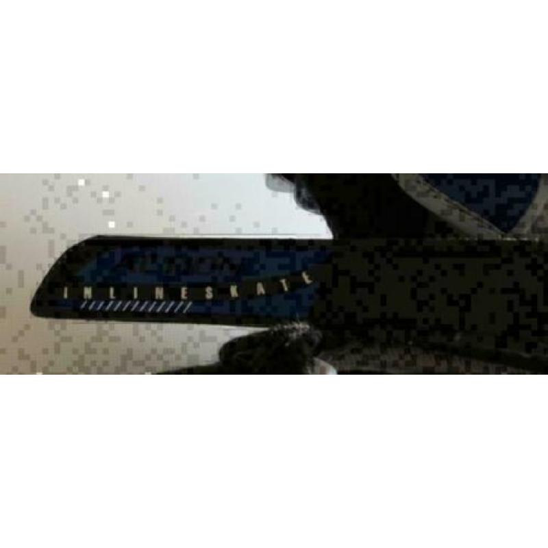 action knockout indoor skates blauw grijs maat L maat 38-41