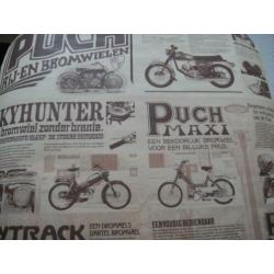 Nieuwe Vintage poster 75 jaar poster Puch
