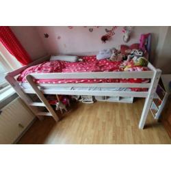 Flexa halfhoogslaper white wash