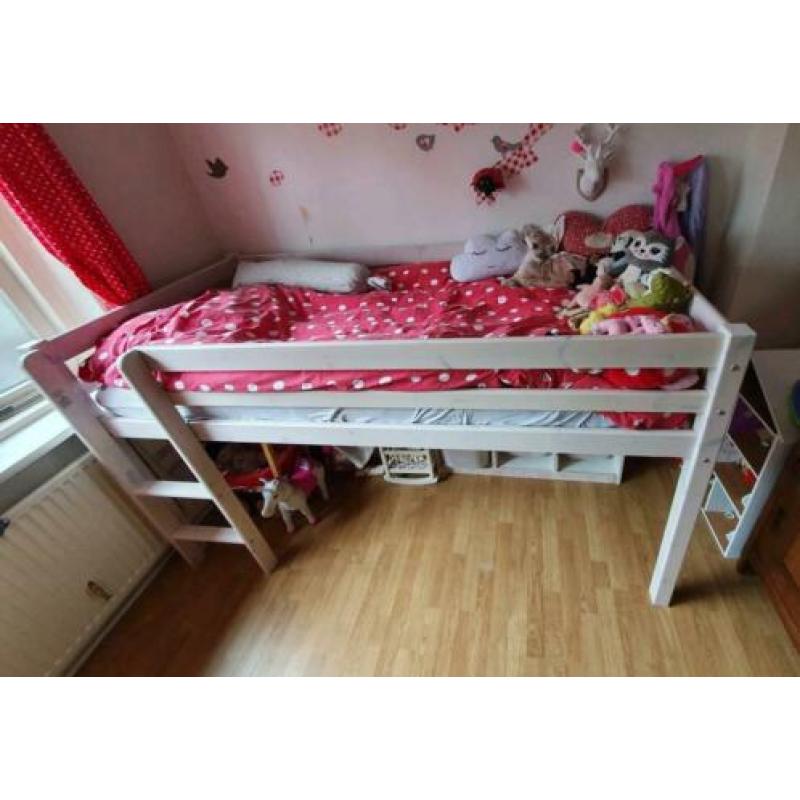 Flexa halfhoogslaper white wash