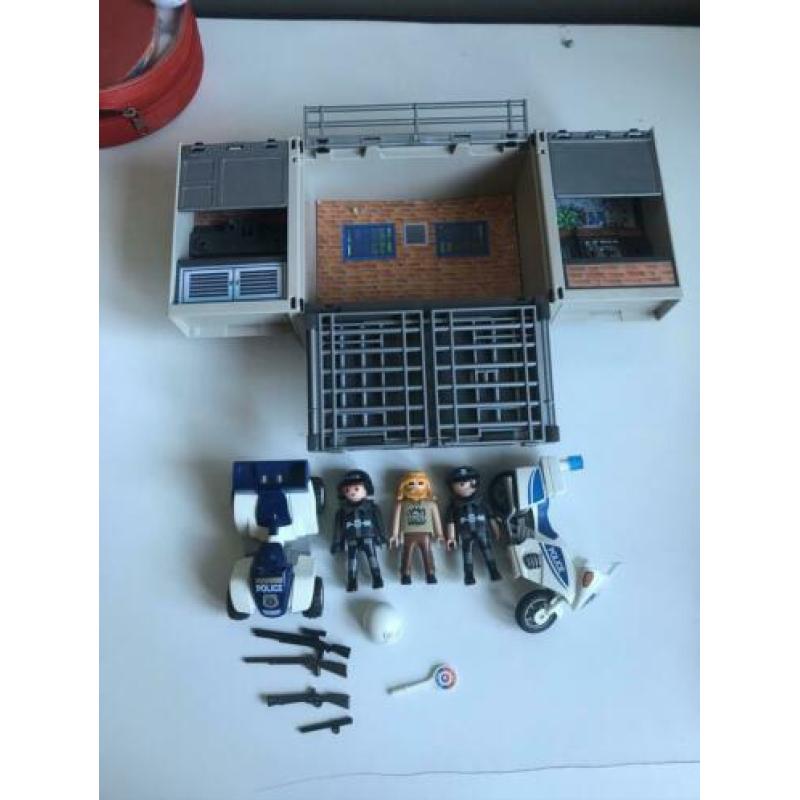 Play mobiel meeneem politie bureau