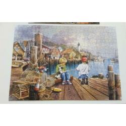 Zeer mooie & zgan Leg Puzzel van Jumbo 2x 500 Stukjes !