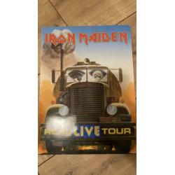 Iron Maiden A real live tourbook