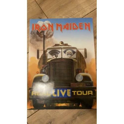 Iron Maiden A real live tourbook
