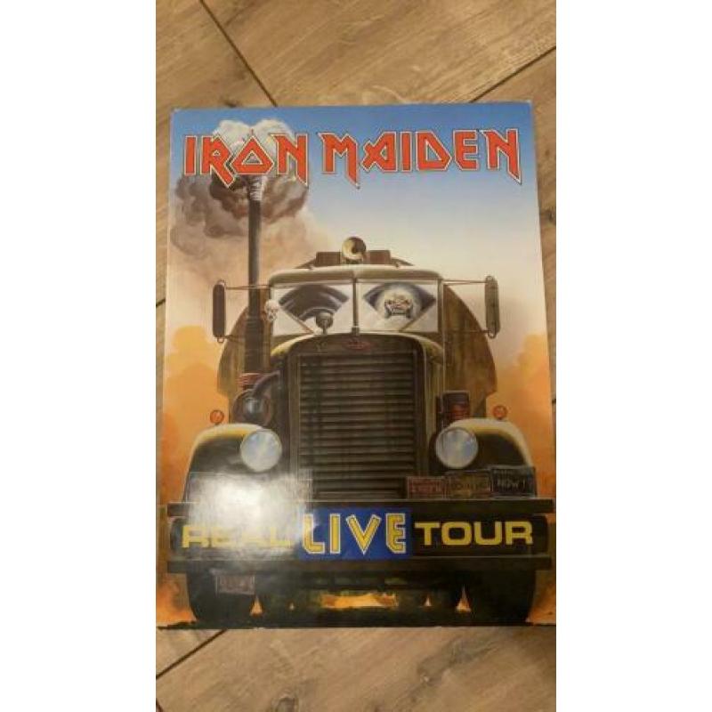 Iron Maiden A real live tourbook