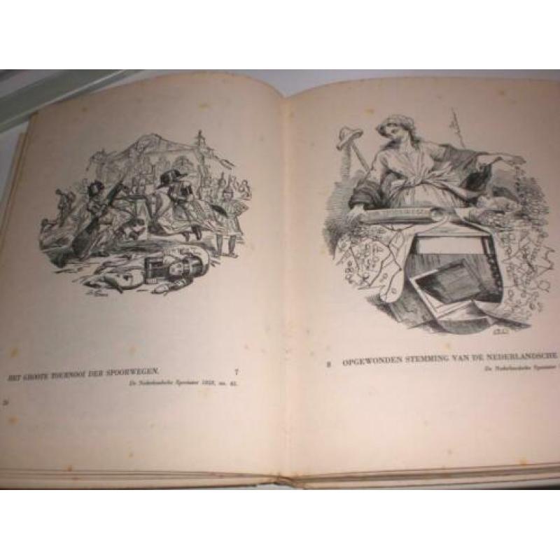 100 Jaar N.S De Nederlandsche Spoorwegen in caricatuur 1939