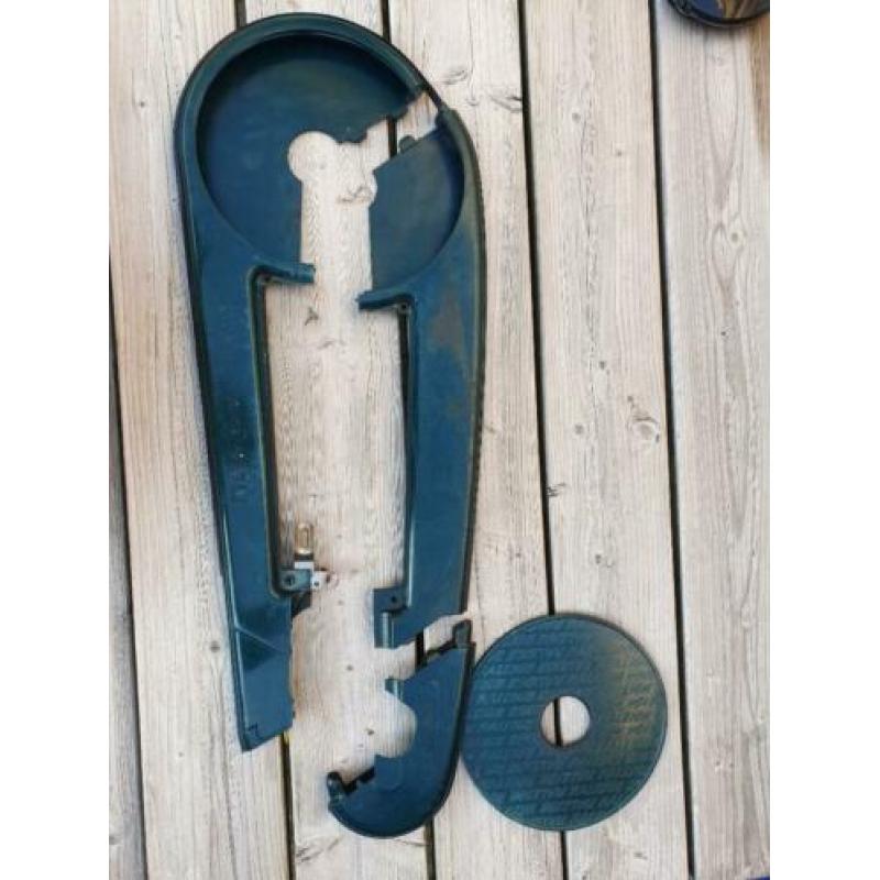 Raleigh originele kettingkast donkergroen 28 inch kompleet
