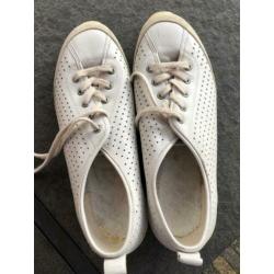 Ecco schoenen, roomwit, maat 39!