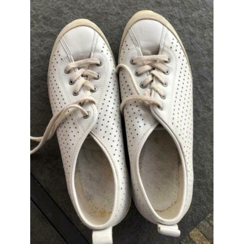 Ecco schoenen, roomwit, maat 39!