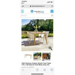 Hartman teak tafel