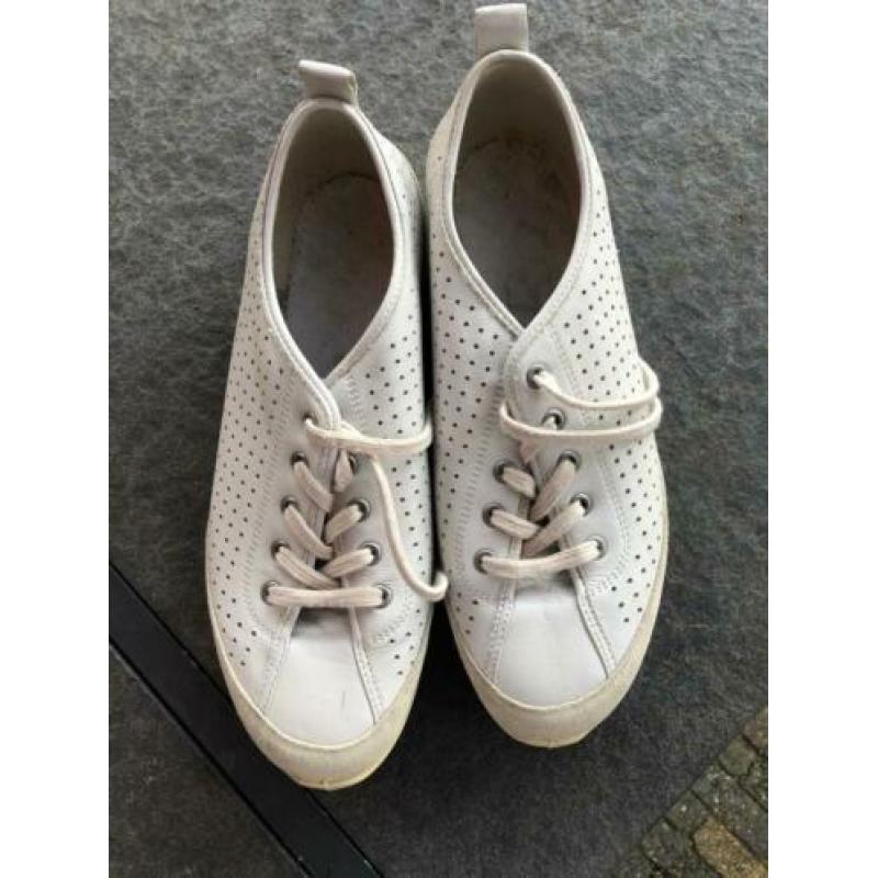 Ecco schoenen, roomwit, maat 39!