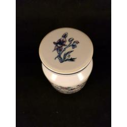 Delfts gekleurd apothekerspotje