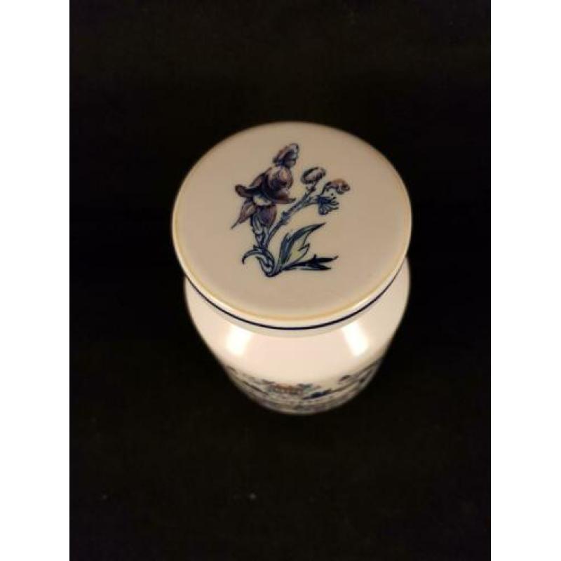 Delfts gekleurd apothekerspotje