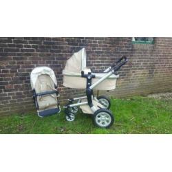 kinderwagen Joolz Day met zonneparaplu en maxicosi