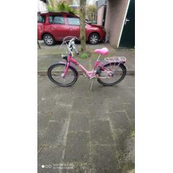 24 inch roze Gazelle fiets