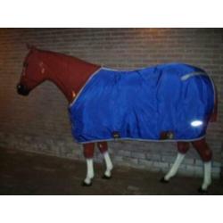 Western summer sheet/deken Continental blauw mt 72 zgan