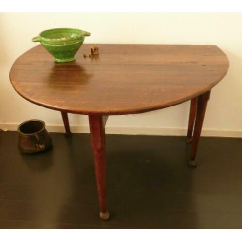 Hangoor-tafel, ovaal, engels, met stoelen