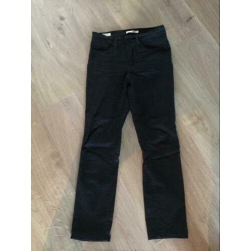 Levi’s 724 high rise spijkerbroek zwart