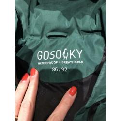 Gosoaky winterjas groen 86/92