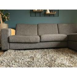 N-Joy Divana Stof/Alcamara, 2,5 zits 1 arm Links