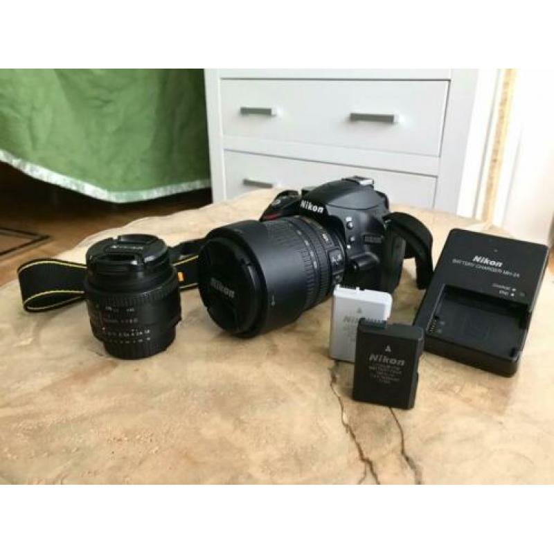 Nikon D5200 complete set (eventueel + 50mm)