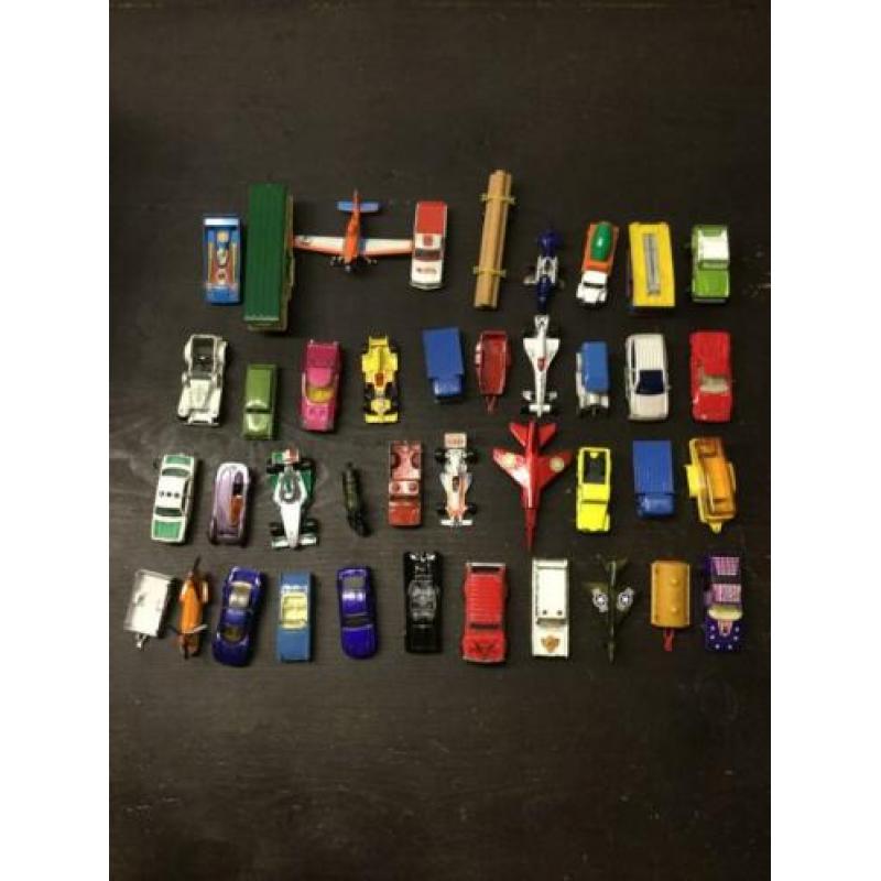 Partijtje Majorette, Hotwheels, Matchbox 40 stuks!