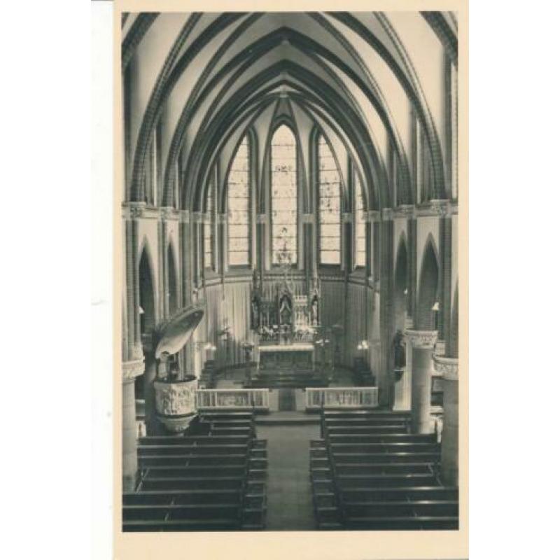 Mooie Ansichtkaart: Wonderkruis Uden in kerk der Kruisheren