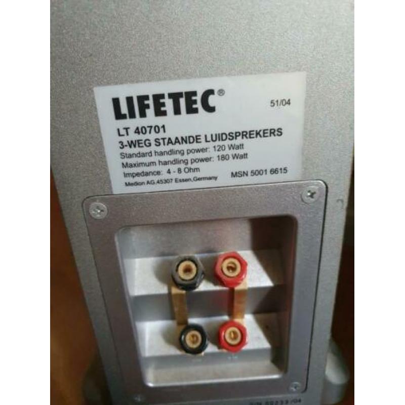 Onkyo TX-DS575 + 4 Lifetec boxen + Streaming kastje