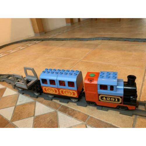 Duplo trein met rails en toebehoren