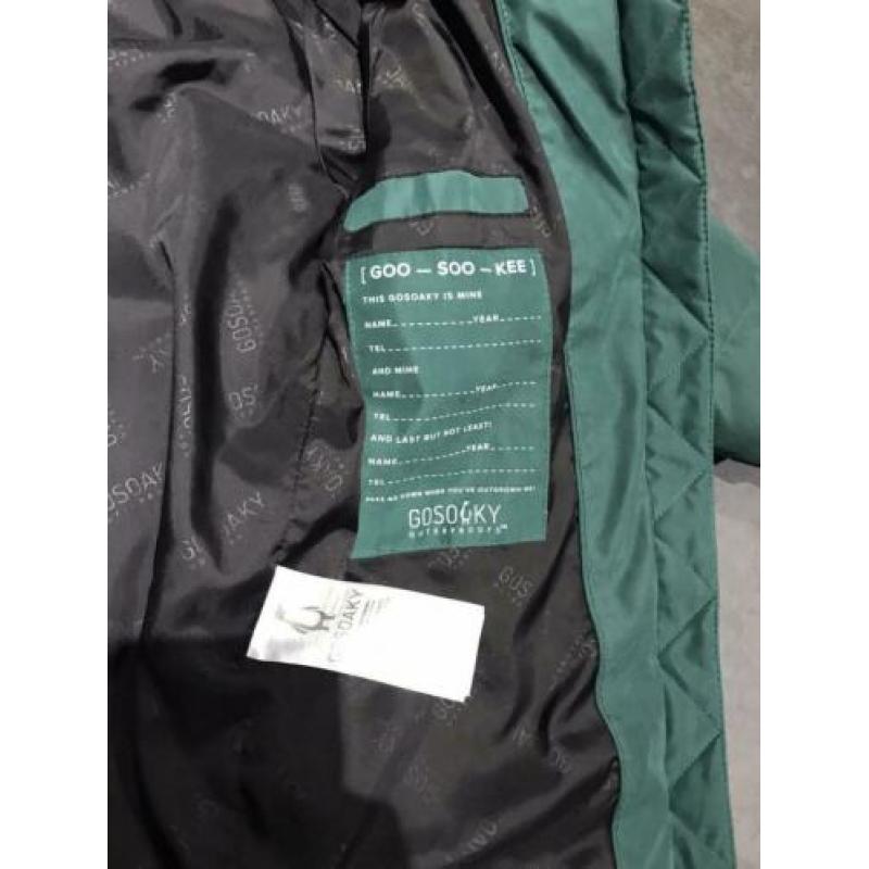 Gosoaky winterjas groen 86/92