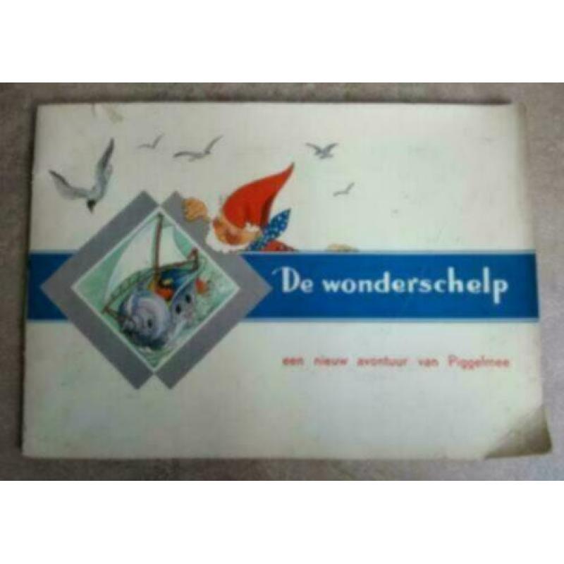 102. Antiek plaatjes album boek de wonderschelp Van Nelle