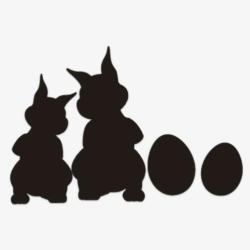Raamstickers Pasen