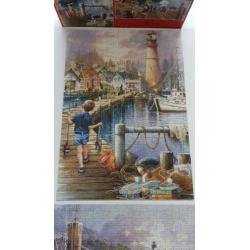 Zeer mooie & zgan Leg Puzzel van Jumbo 2x 500 Stukjes !