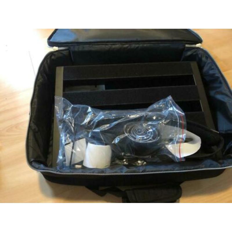 Pedaltrain Classic jr. pedalboard met softcase.