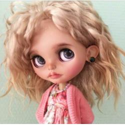Blythe mohair reroot scalp tan