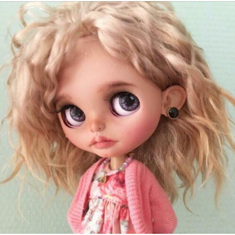 Blythe mohair reroot scalp tan