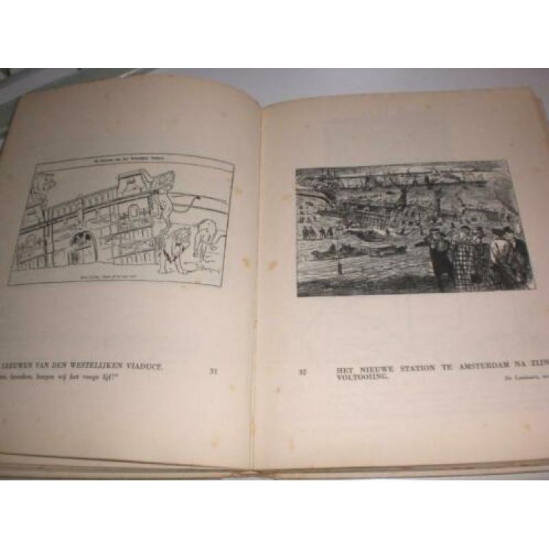 100 Jaar N.S De Nederlandsche Spoorwegen in caricatuur 1939