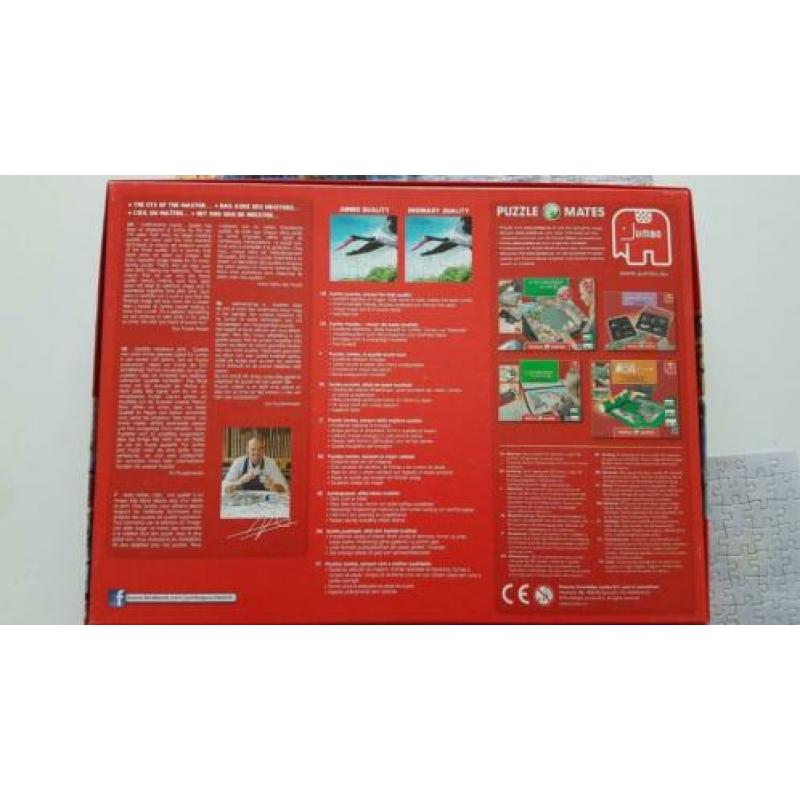 Zeer mooie & zgan Leg Puzzel van Jumbo 2x 500 Stukjes !