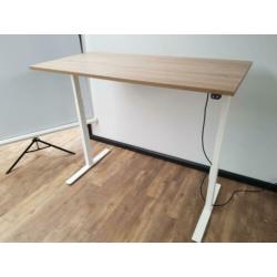 Elektrische zit/sta bureau wit