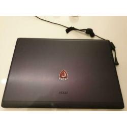 MSI Gaming laptop met gebreken! I7, 16 GB, 3 GB video
