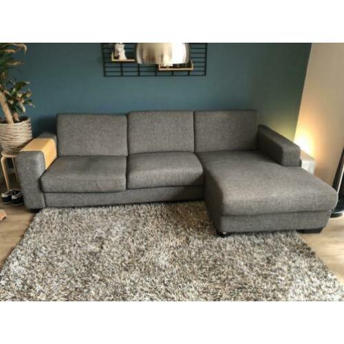 N-Joy Divana Stof/Alcamara, 2,5 zits 1 arm Links