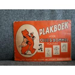 Plakboek voor Ollie B. Bommel plaatjes Tom Poes - Toonder