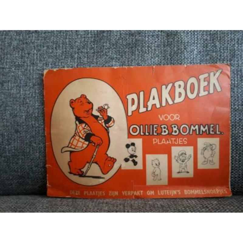 Plakboek voor Ollie B. Bommel plaatjes Tom Poes - Toonder