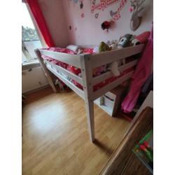Flexa halfhoogslaper white wash