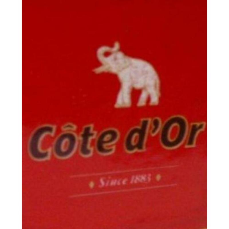 Lion toys Daf 95.400 + oplegger Cote d'or chocolade.