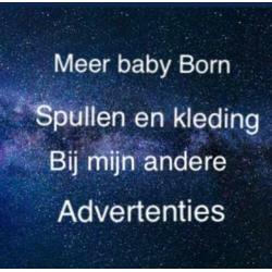 Baby Born kleertjes 43 cm 3 delig setje Babyborn. ??