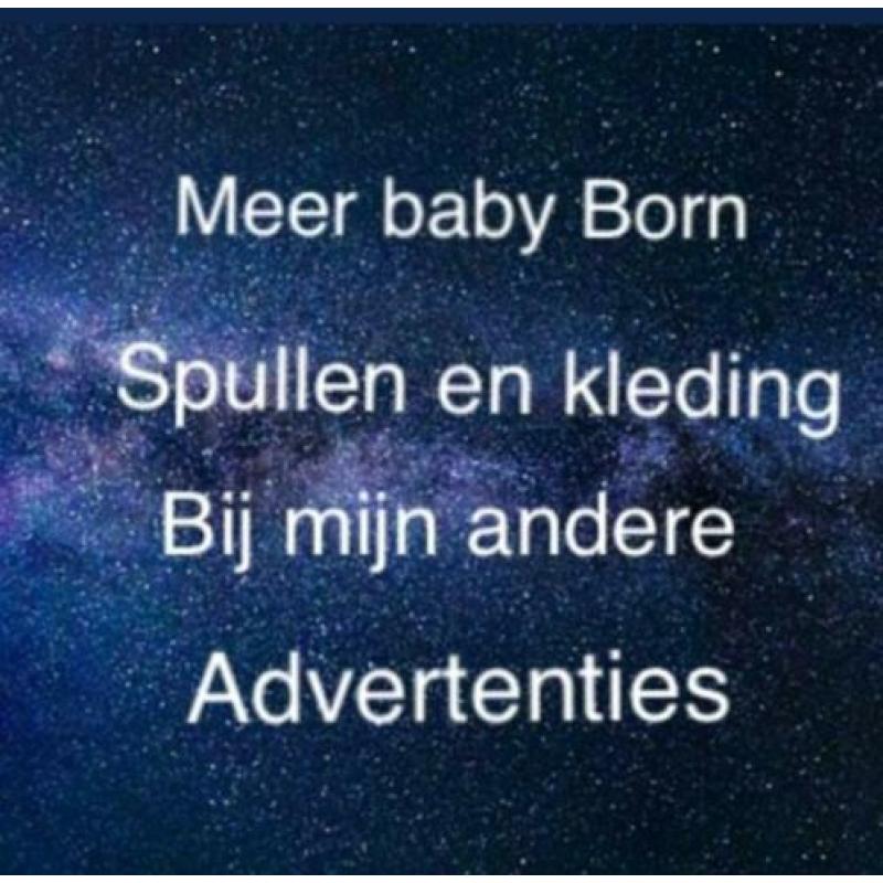 Baby Born kleertjes 43 cm 3 delig setje Babyborn. ??