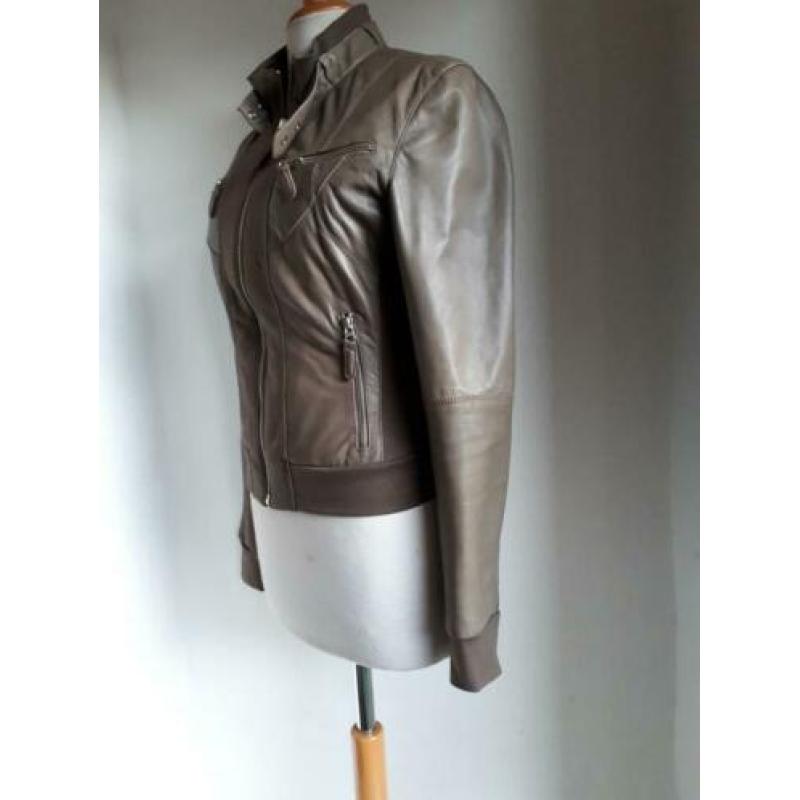 Arma leren bikerjasje lever mt 36 Charlotte Nouvelle